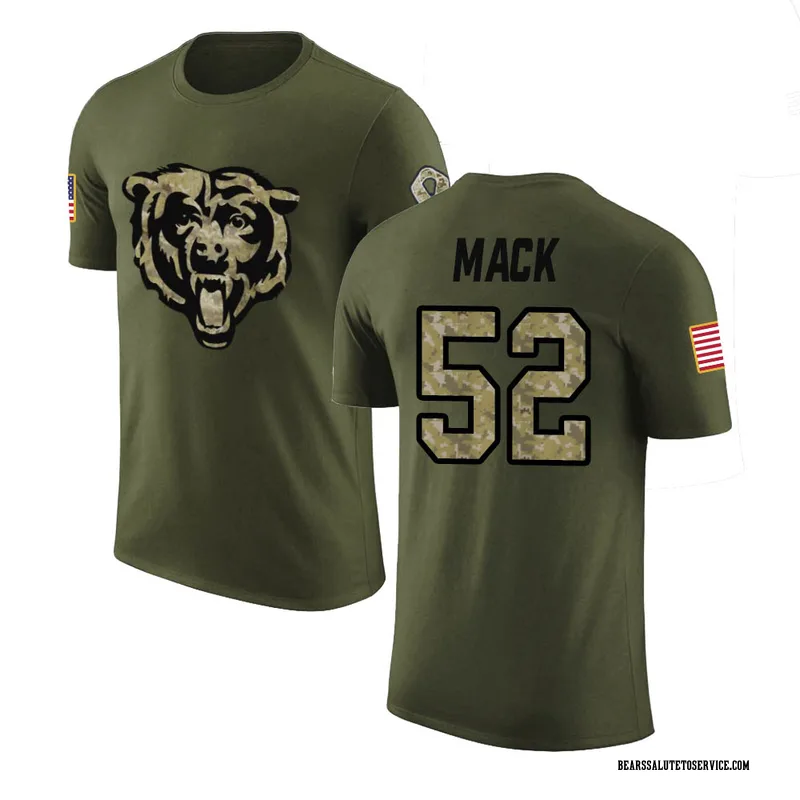 khalil mack salute to service jersey bears