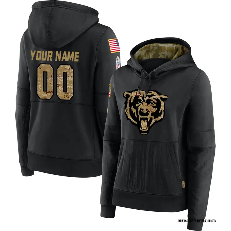 Custom Chicago Bears salute to service hoodie new design 